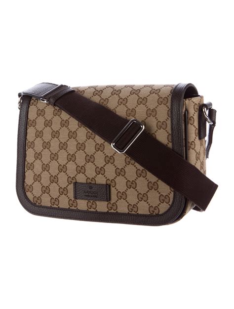 canvas gucci crossbody|Gucci crossbody bag small.